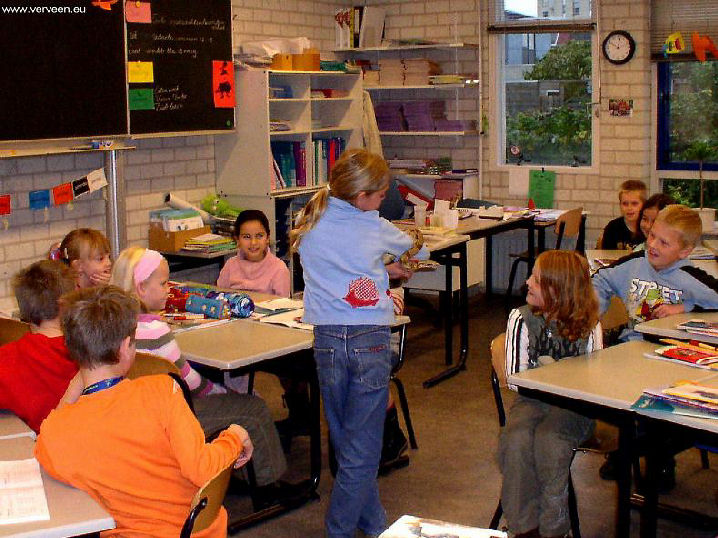 Eelke teaches / Eelke geeft boales