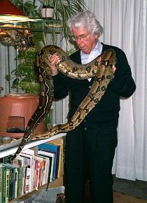 Taking the female out of her cage Taking the female out of her cage
